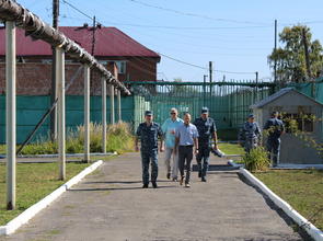 ИК № 3 посетил Уполномоченный по правам человека в Тамбовской области Владимир Репин